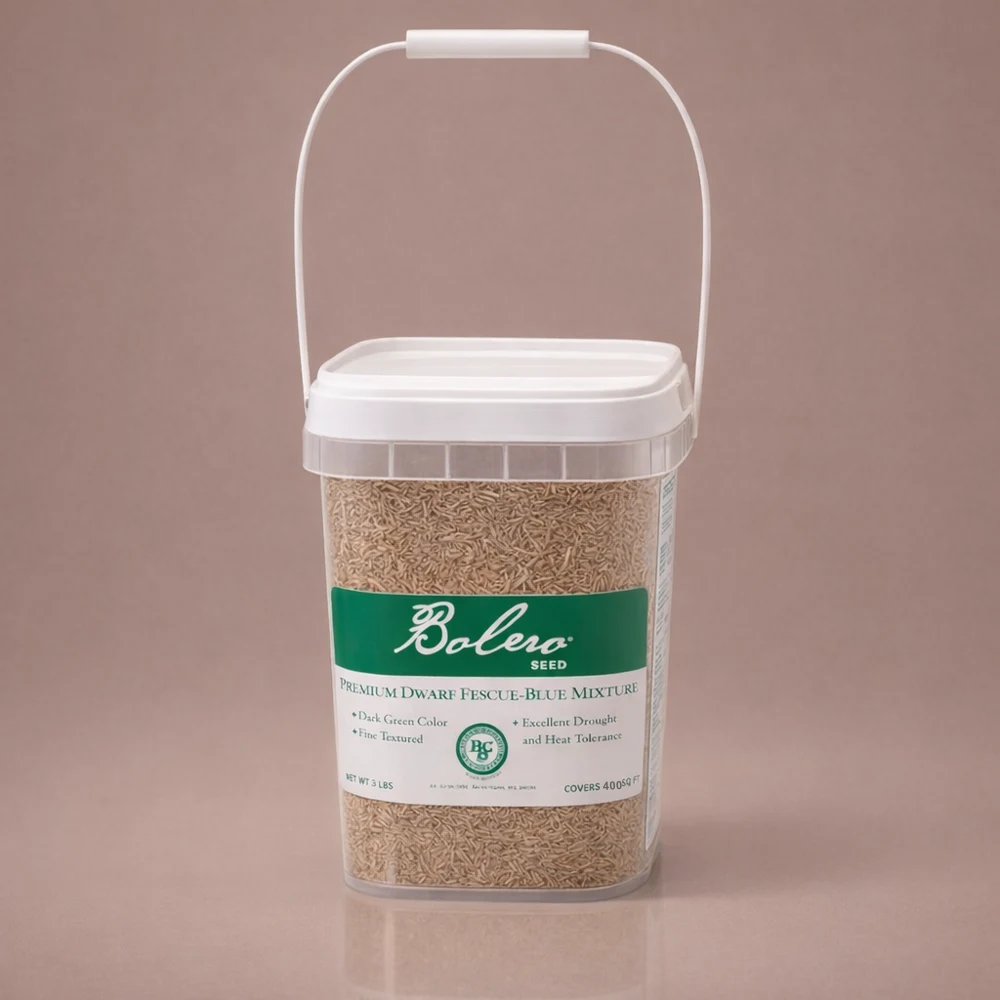 Bolero Plus Sod-Quality dwarf tall fescue seed, 3 lb caddie